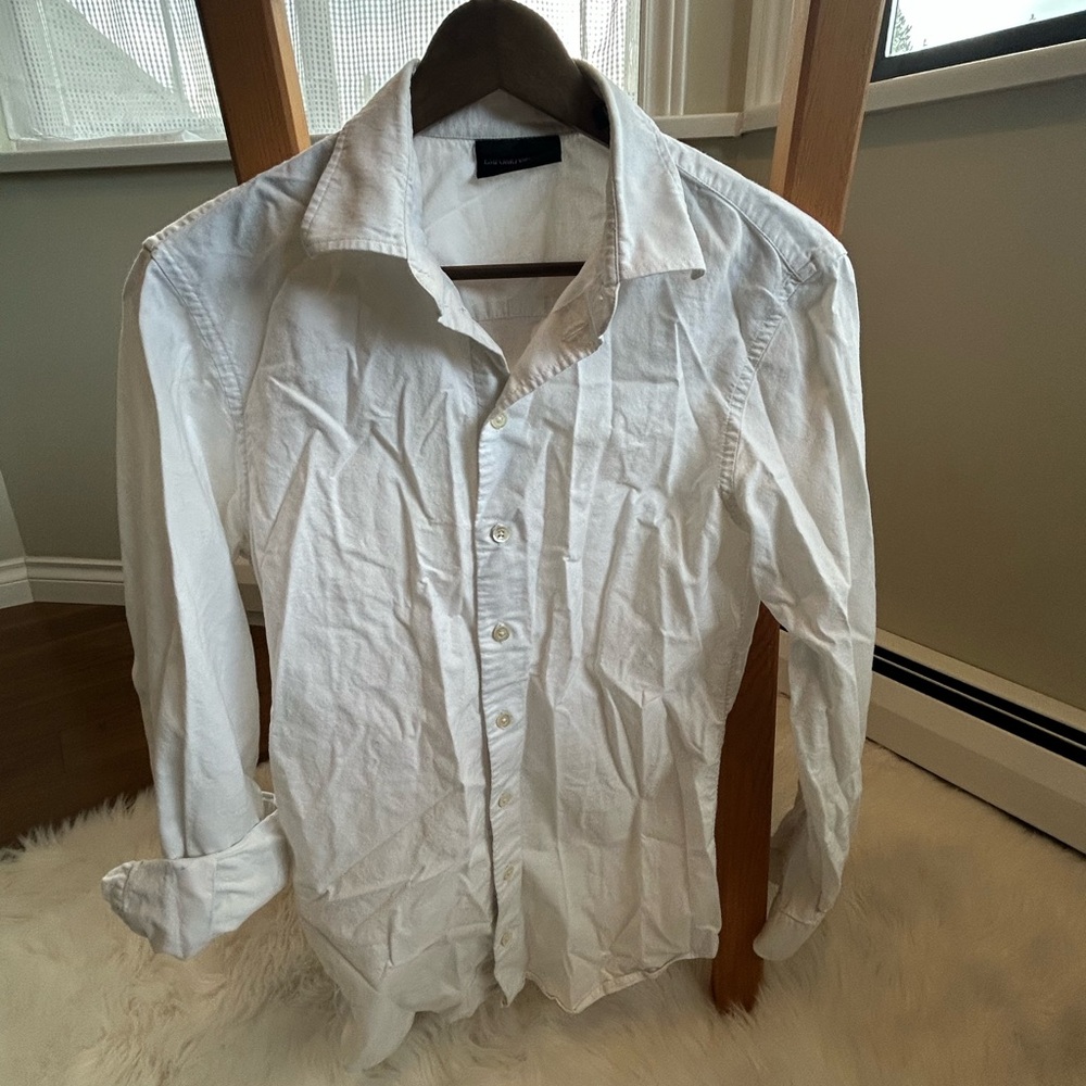 Men's White Dress Shirt